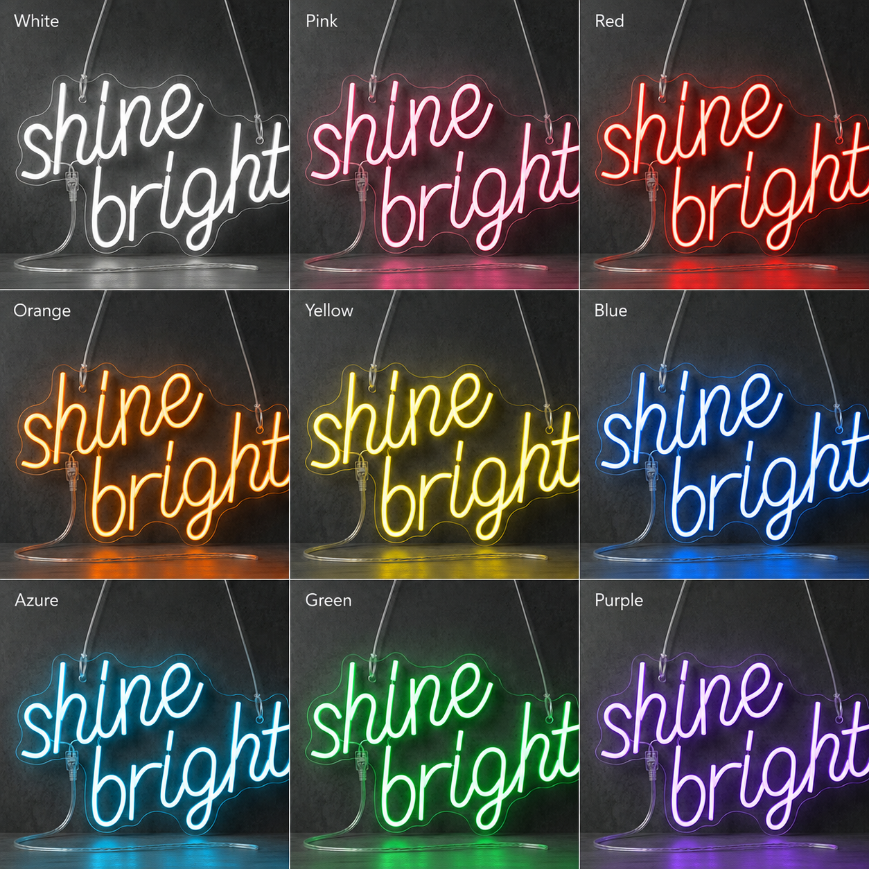 Shine Bright LED Neon Sign - Shineneon