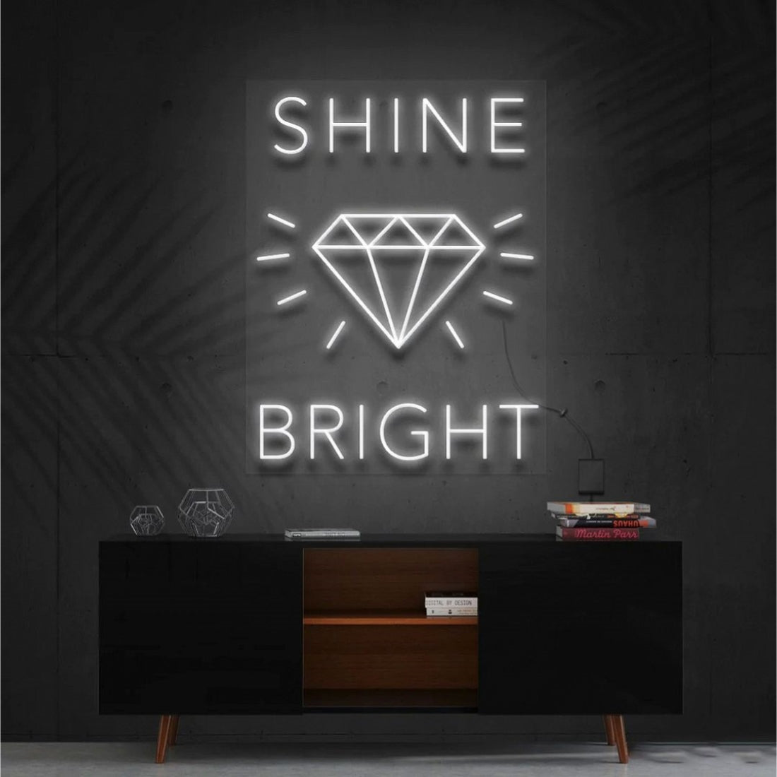 Shine Bright Like A Diamond Led Sign Business Neon Sign - Shineneon