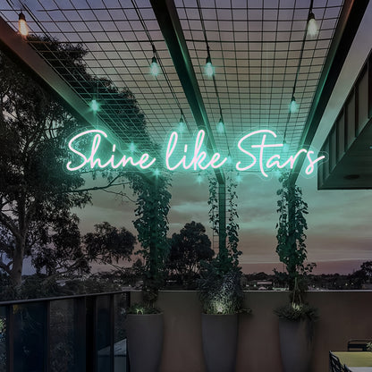 Shine Like Stars Illuminate Your Space Led Neon Art Sign | Shineneon