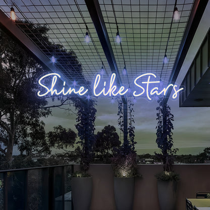 Shine Like Stars Illuminate Your Space Led Neon Art Sign | Shineneon