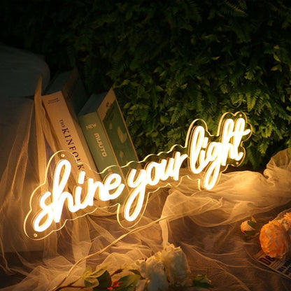 Shine Your Light Led Neon Sign - Shineneon