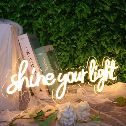 Shine Your Light Led Neon Sign - Shineneon