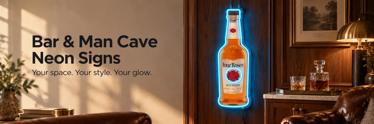 Bar & Man Cave Neon Signs. Your space. Your style. Your glow.