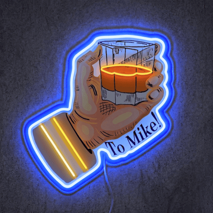 ShineNeon™ Beer Cheers Hand Neon Sign USB Power - Shineneon