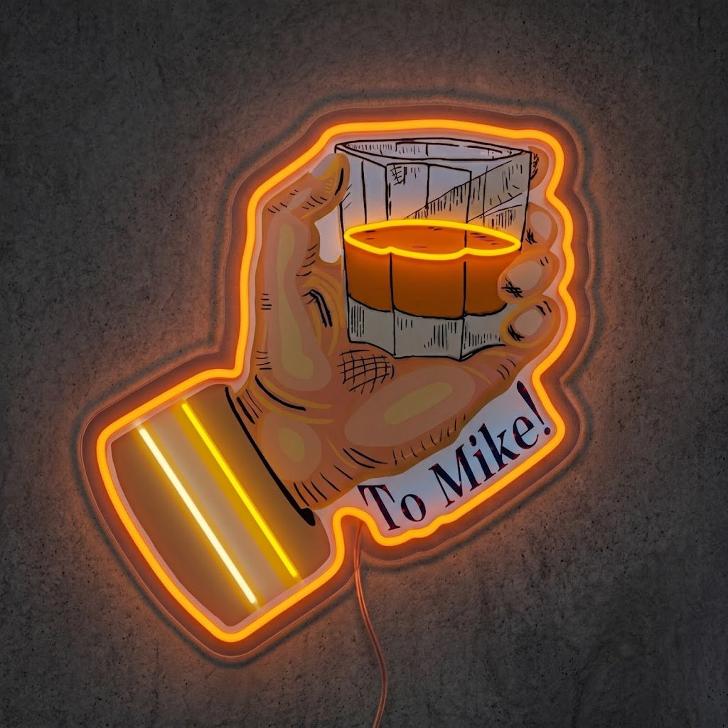 ShineNeon™ Beer Cheers Hand Neon Sign USB Power - Shineneon