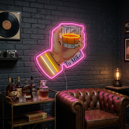 ShineNeon™ Beer Cheers Hand Neon Sign USB Power - Shineneon
