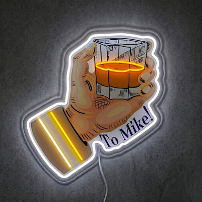 ShineNeon™ Beer Cheers Hand Neon Sign USB Power - Shineneon