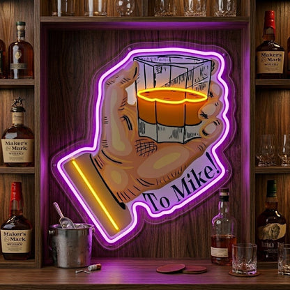 ShineNeon™ Beer Cheers Hand Neon Sign USB Power - Shineneon