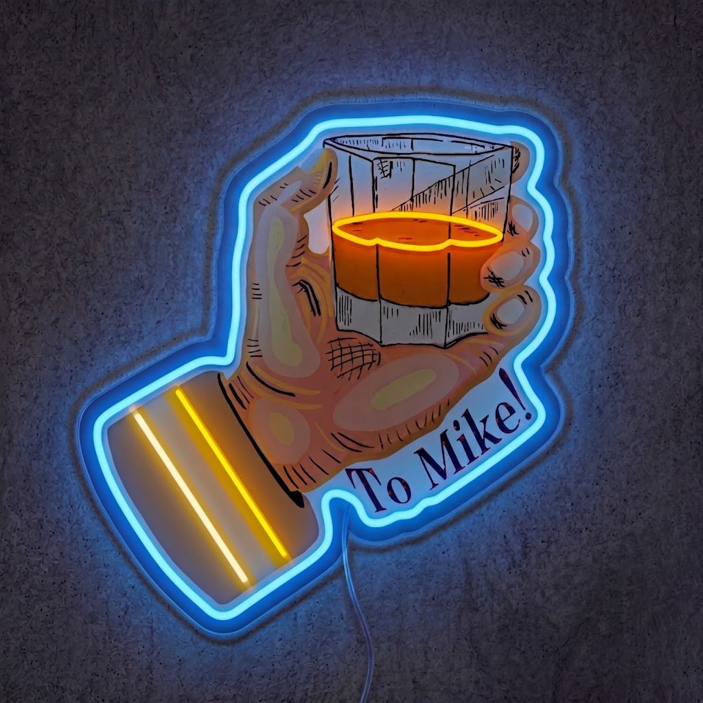 ShineNeon™ Beer Cheers Hand Neon Sign USB Power - Shineneon