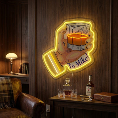 ShineNeon™ Beer Cheers Hand Neon Sign USB Power - Shineneon