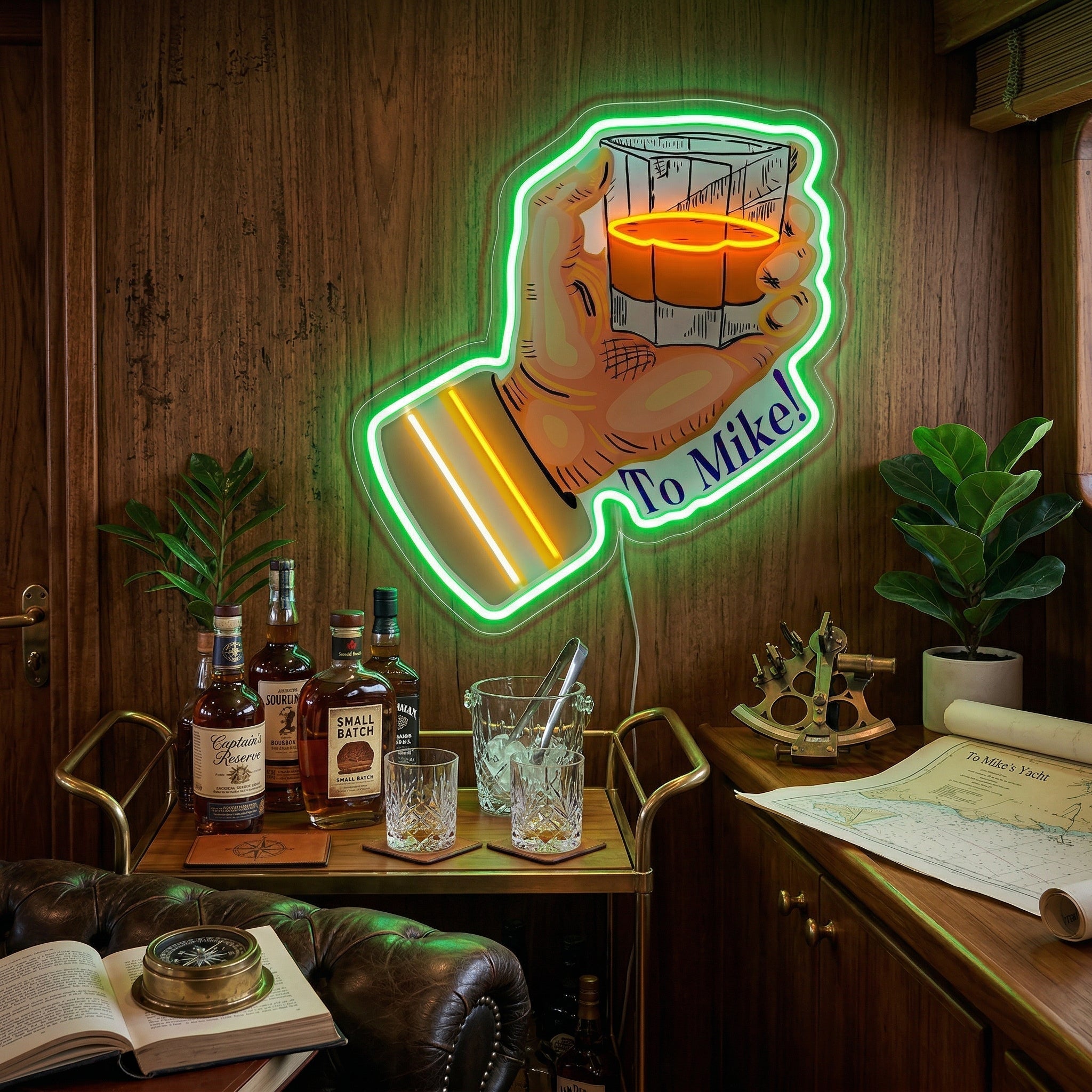 ShineNeon™ Beer Cheers Hand Neon Sign USB Power - Shineneon