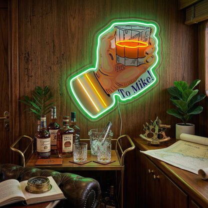 ShineNeon™ Beer Cheers Hand Neon Sign USB Power - Shineneon