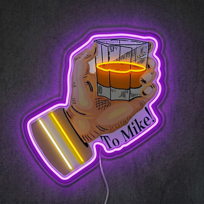 ShineNeon™ Beer Cheers Hand Neon Sign USB Power - Shineneon