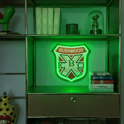 ShineNeon™ Bushwood Country Club LED Neon Sign - Retro Golf Decor for Man Cave - Shineneon