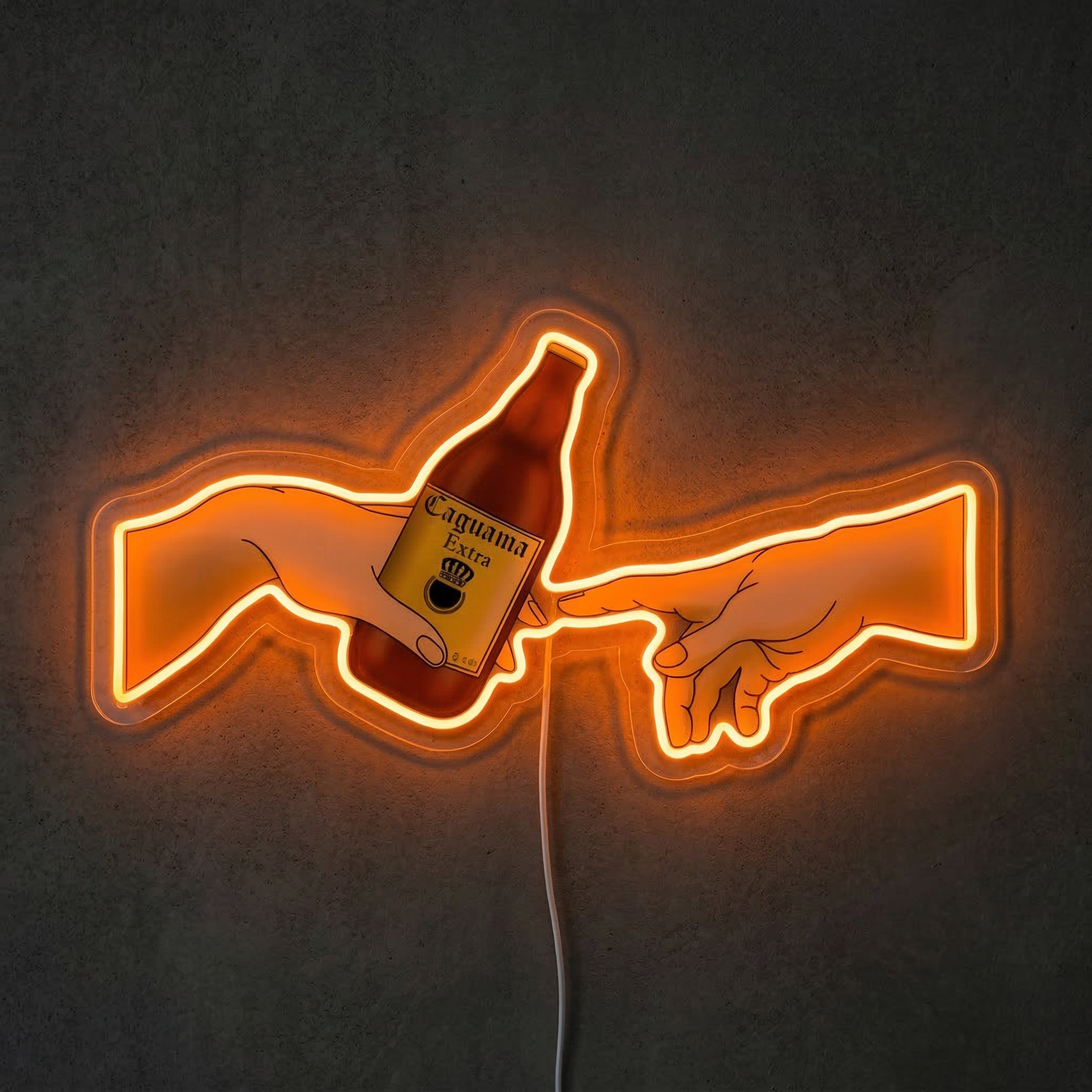 ShineNeon™ Creation of Beer Neon Sign Caguama Extra Art Decor for Home Bar USB Neon Sign - Shineneon