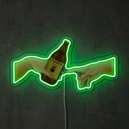 ShineNeon™ Creation of Beer Neon Sign Caguama Extra Art Decor for Home Bar USB Neon Sign - Shineneon