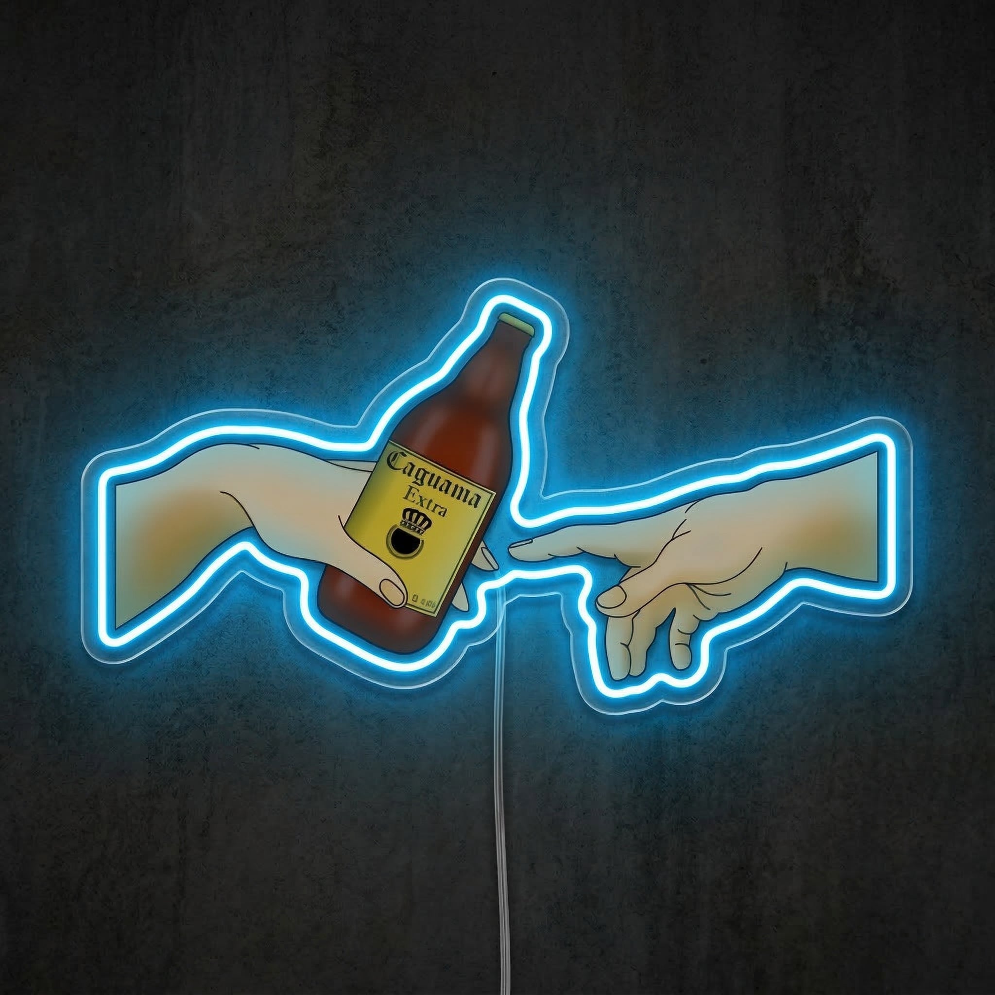 ShineNeon™ Creation of Beer Neon Sign Caguama Extra Art Decor for Home Bar USB Neon Sign - Shineneon