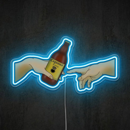 ShineNeon™ Creation of Beer Neon Sign Caguama Extra Art Decor for Home Bar USB Neon Sign - Shineneon