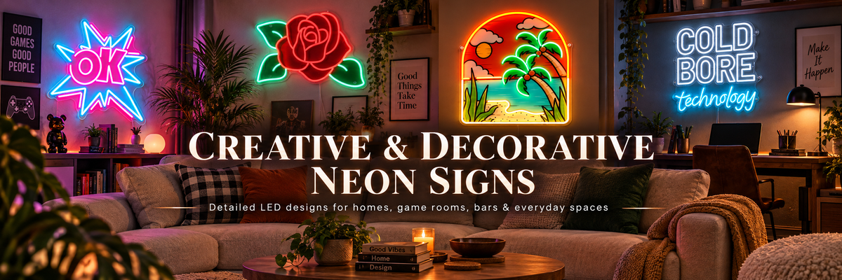 Creative & Decorative Neon Signs