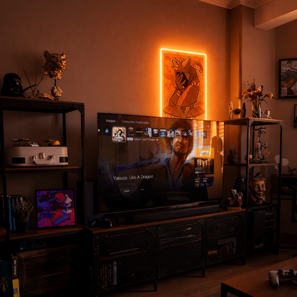 ShineNeon™ Cyber - V LED Neon Sign Gaming Room Wall Decor(USB Power) - Shineneon