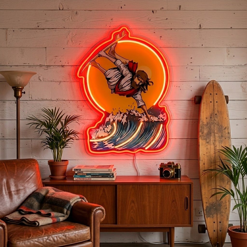 ShineNeon™ Eagle Catching Fish Neon Sign USB Power - Shineneon