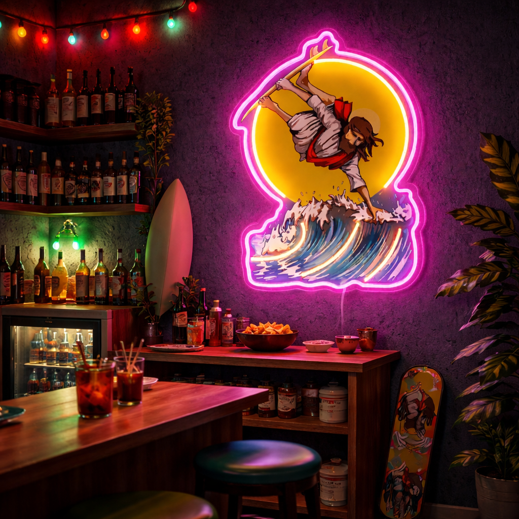 ShineNeon™ Eagle Catching Fish Neon Sign USB Power - Shineneon