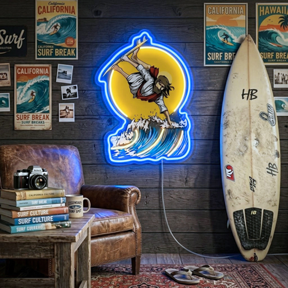 ShineNeon™ Eagle Catching Fish Neon Sign USB Power - Shineneon