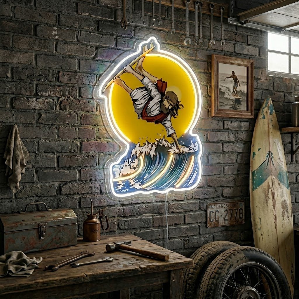 ShineNeon™ Eagle Catching Fish Neon Sign USB Power - Shineneon