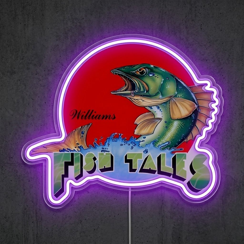 ShineNeon™ Fish Tails neon sign USB Power - Shineneon