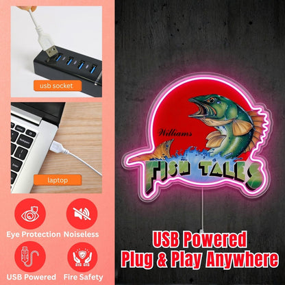 ShineNeon™ Fish Tails neon sign USB Power - Shineneon