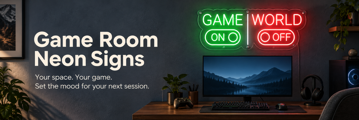 Game Room Neon Signs
