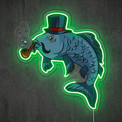ShineNeon™ Gentleman Dolphin neon sign USB Power - Shineneon