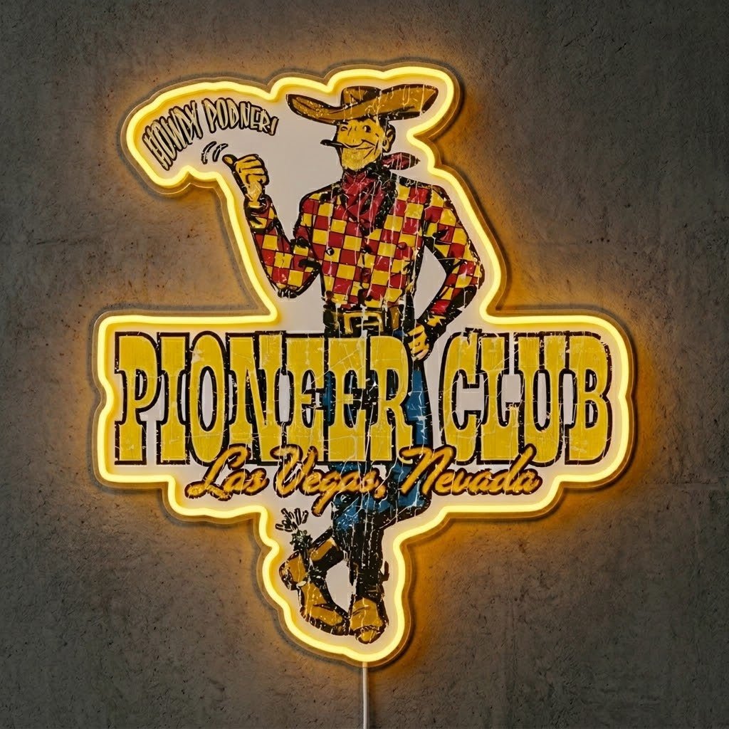 ShineNeon™ Hanging Cowboy neon sign USB Power - Shineneon