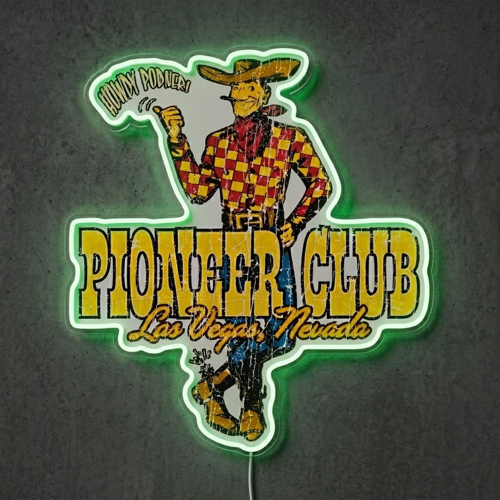 ShineNeon™ Hanging Cowboy neon sign USB Power - Shineneon