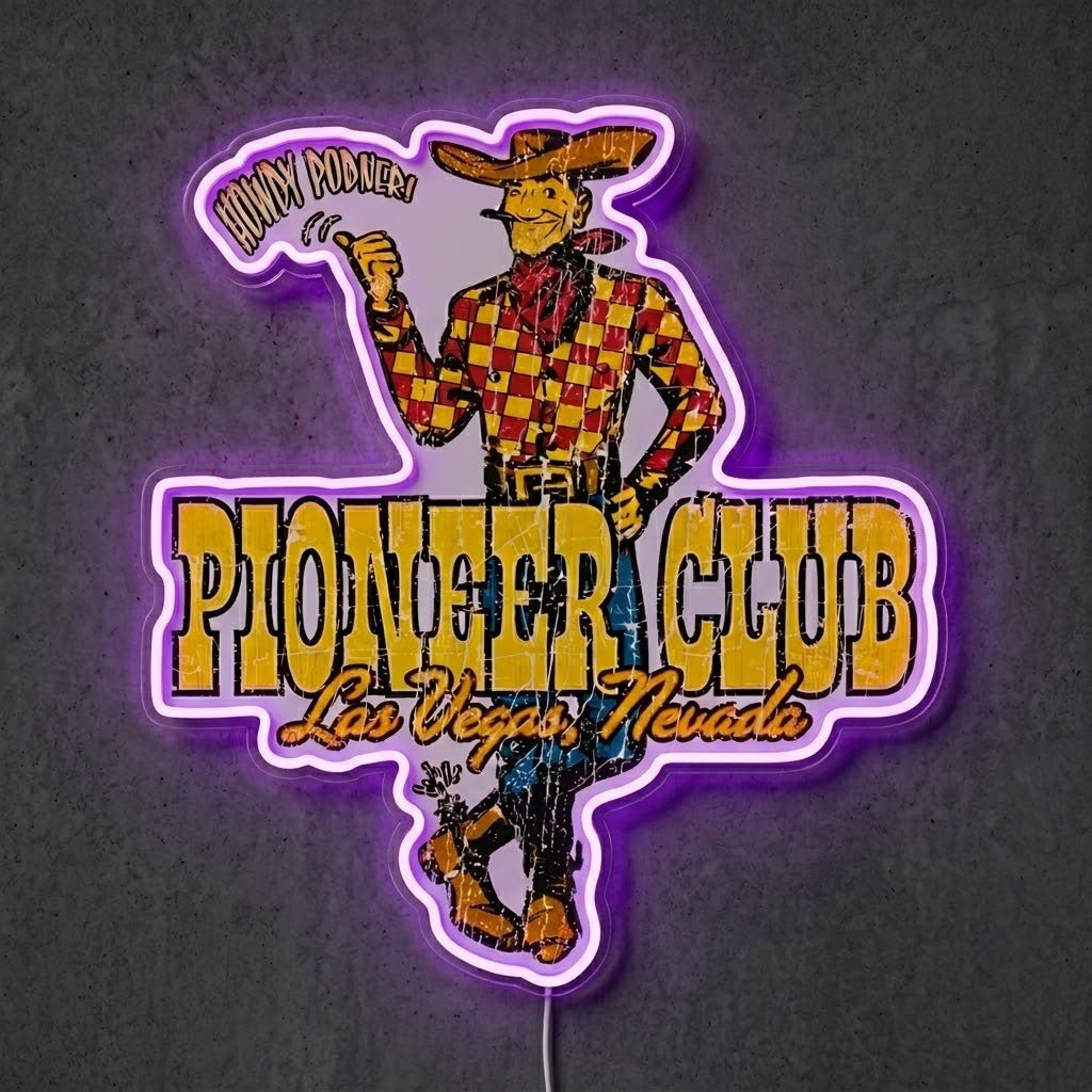 ShineNeon™ Hanging Cowboy neon sign USB Power - Shineneon