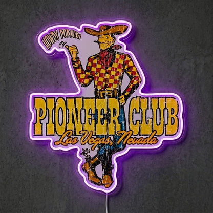 ShineNeon™ Hanging Cowboy neon sign USB Power - Shineneon