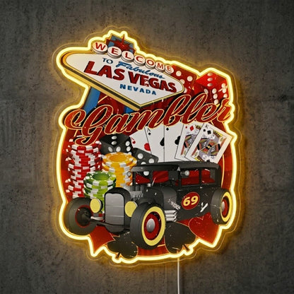 ShineNeon™ Las Vegas Monster Truck neon sign USB Power - Shineneon