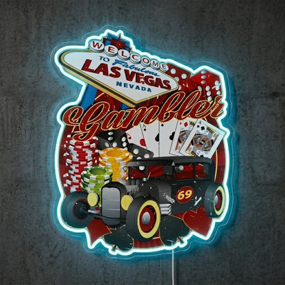ShineNeon™ Las Vegas Monster Truck neon sign USB Power - Shineneon