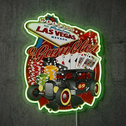 ShineNeon™ Las Vegas Monster Truck neon sign USB Power - Shineneon