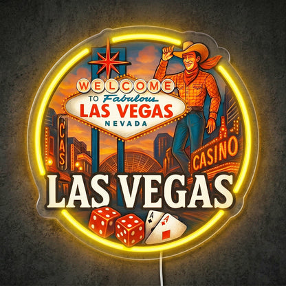 ShineNeon™ Las Vegas Roulette neon sign USB Power - Shineneon