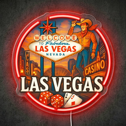 ShineNeon™ Las Vegas Roulette neon sign USB Power - Shineneon