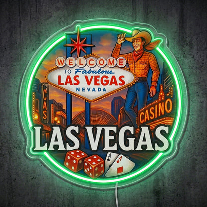 ShineNeon™ Las Vegas Roulette neon sign USB Power - Shineneon
