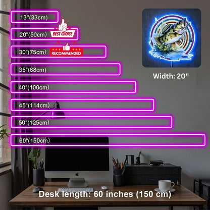 ShineNeon™ Rainbow Bass Wave neon sign USB Power - Shineneon
