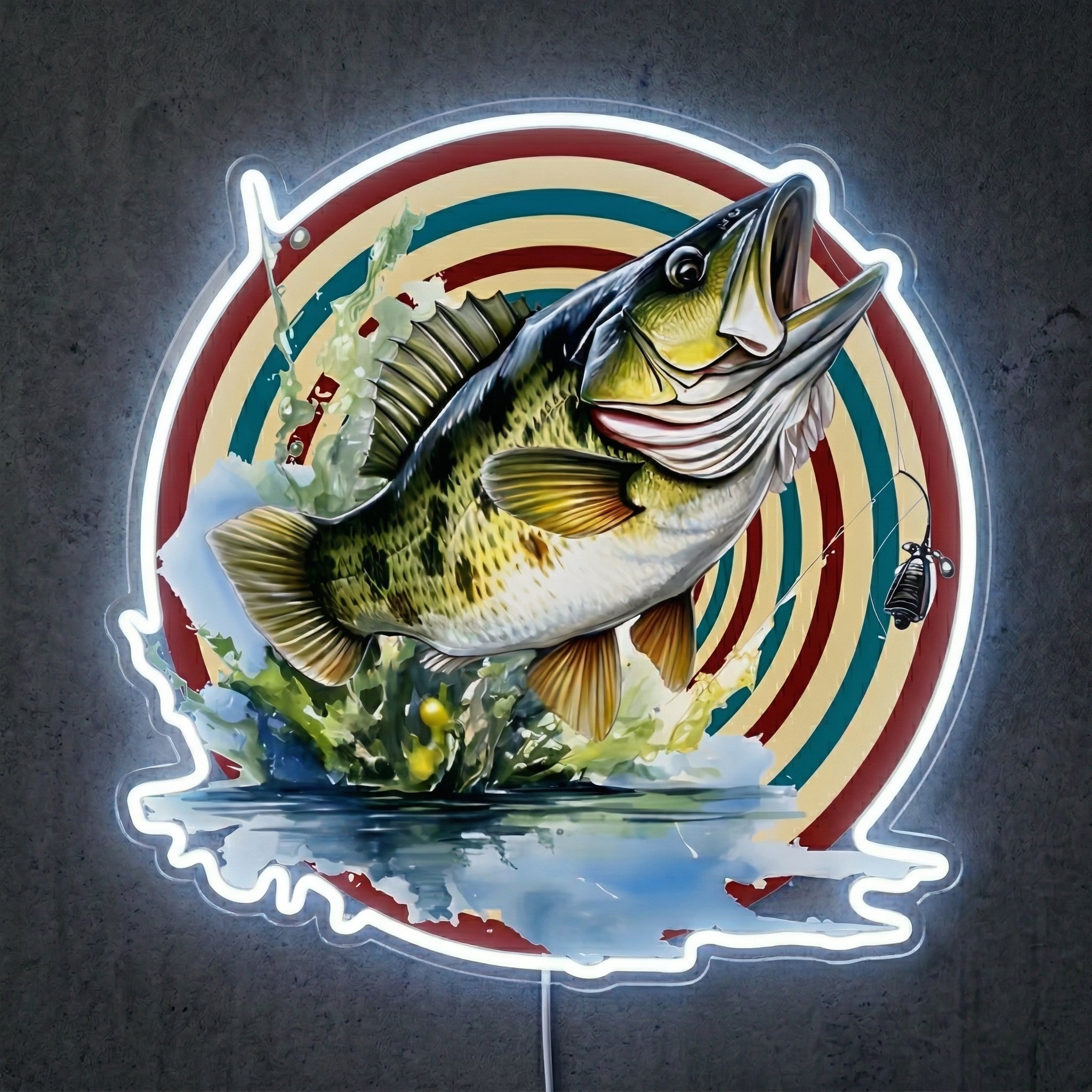 ShineNeon™ Rainbow Bass Wave neon sign USB Power - Shineneon