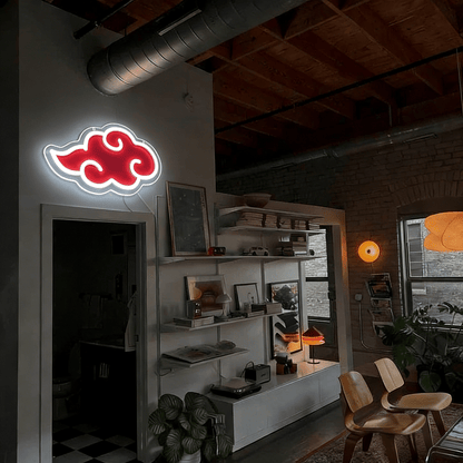 ShineNeon™ Red Cloud Neon Sign – Vibrant LED Wall Art for Modern Home & Studio Decor - Shineneon