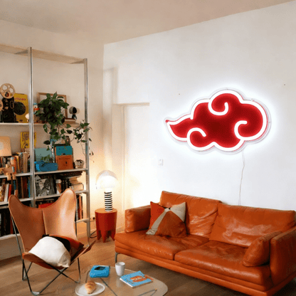 ShineNeon™ Red Cloud Neon Sign – Vibrant LED Wall Art for Modern Home & Studio Decor - Shineneon