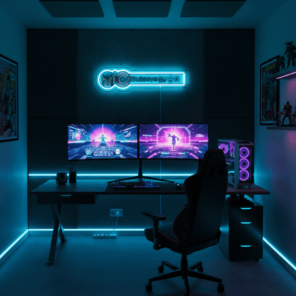 ShineNeon™ Retro Bullseye Comic Ledger LED Neon Sign - Superhero Wall Decor - Shineneon