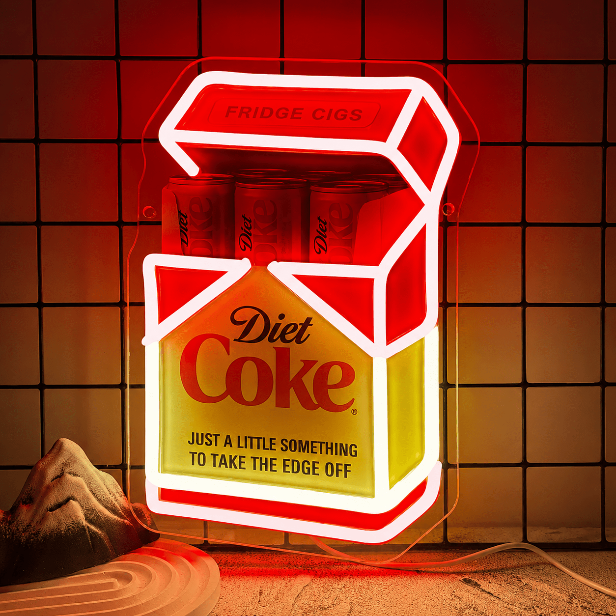 ShineNeon™ Retro Soda Pack USB LED Neon Sign – Vintage Drink Wall Decor for Bar, Garage & Man Cave - Shineneon