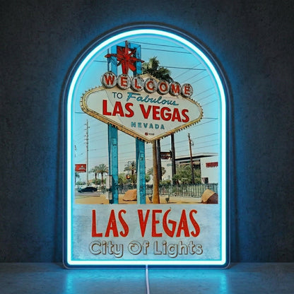 ShineNeon™ Vintage Las Vegas Motel neon sign USB Power - Shineneon