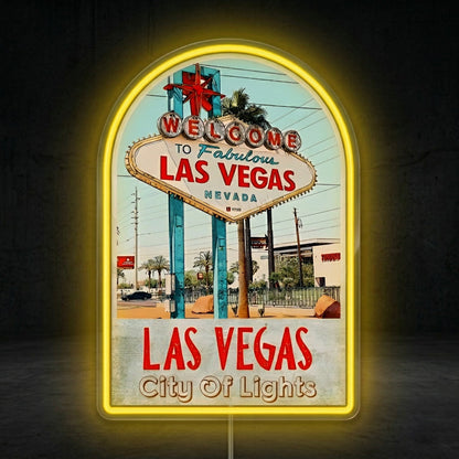 ShineNeon™ Vintage Las Vegas Motel neon sign USB Power - Shineneon